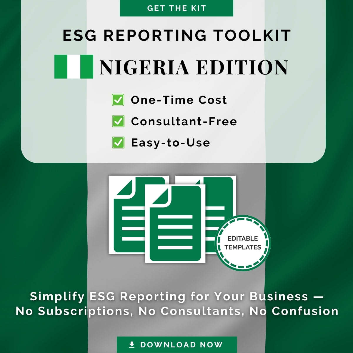 🇳🇬 ESG Reporting Toolkit – Nigeria Edition