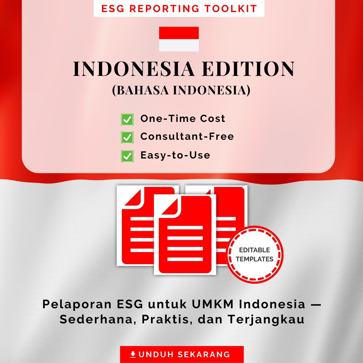 🇮🇩 ESG Reporting Toolkit – Indonesia Edition (Bahasa Indonesia)